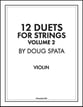 12 Duets for Strings Volume 2 P.O.D. cover
